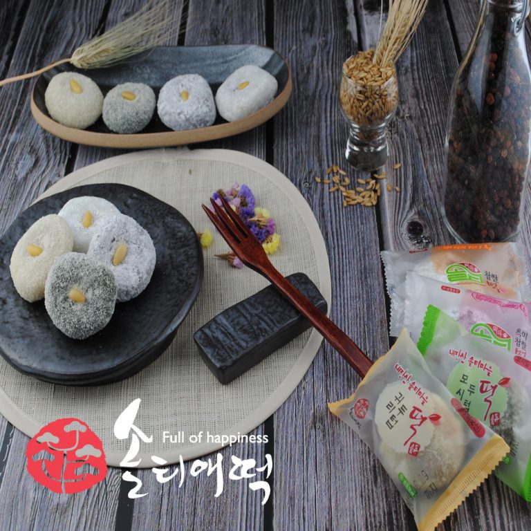 솔티애떡 미소1호세트 (찹쌀떡1종,두텁떡3종 36p)