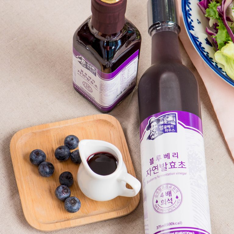 블루베리 자연발효초 375ml - 이미지 2
