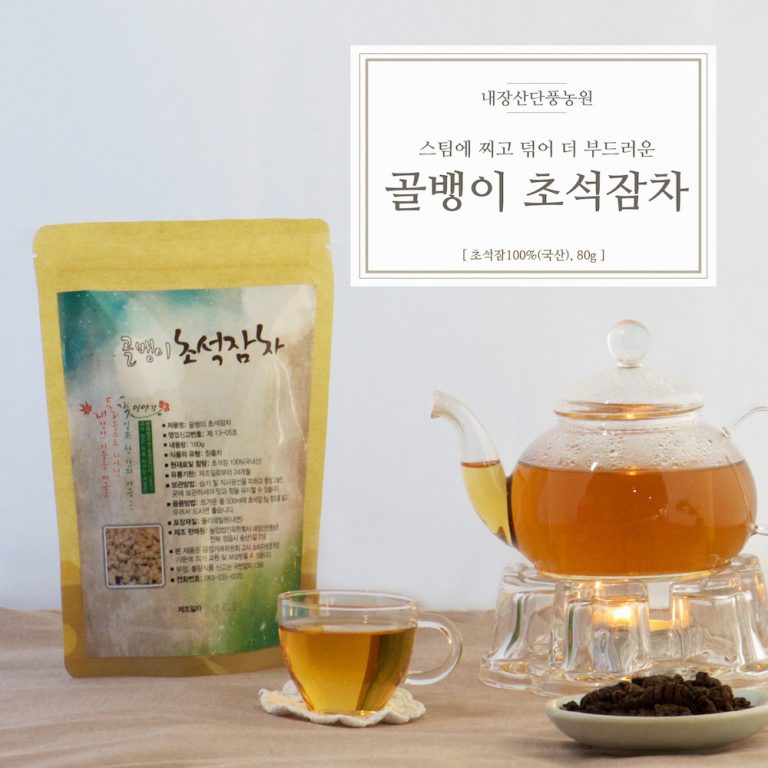 골뱅이 초석잠차80g