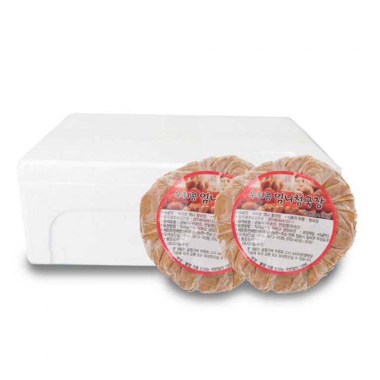 우리콩엄니저염청국장200g*12개(1박스) - 이미지 4
