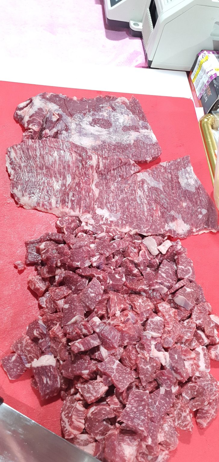내장산정읍한우1+,1++등급한우 양지국거리 1kg ,우리한우 인증점 - 이미지 4