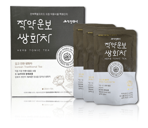정읍 쌍화차 조선장금이 작약운보쌍화차