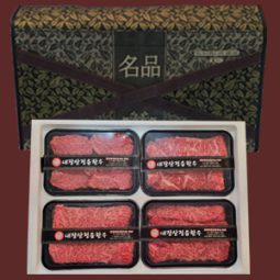 내장산정읍한우 /한우구이용4구세트2kg, 등심500g,안심(치마살)500g,채끝500g,갈비살500g