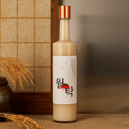 [한국술도가] 프리미엄 전통주 월탁 13.1도 정읍 찹쌀 생막걸리 500ml - 이미지 5
