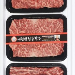 [내장산정읍한우]구이용3구세트1.5kg,1+,1++등급,등심500g,채끝500g(또는 안심),갈비살500g