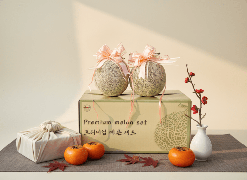 [2025추석] 달콤한 인생 프리미엄 메론세트 2수 (±5kg)