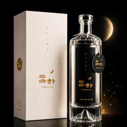 정읍 지역특산주 ｜정읍소주 달하 52도 500ml｜증류식 전통 소주 정읍 찹쌀 100% ｜선물세트