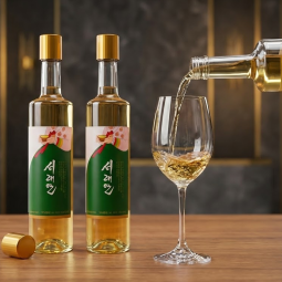 [2026설명절]한국술도가 서래연 오양주 16.5° 500ml×2병 – 정읍찹쌀 100% · 내장산 전통 약주 선물세트