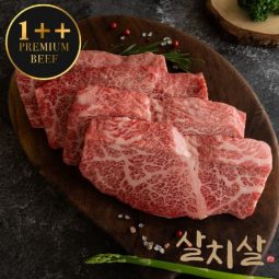 [단풍축산] 프리미엄 1++ 한우 살치살 (구이용 500g,1kg)