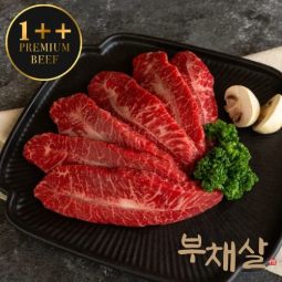 [단풍축산] 프리미엄 1++ 한우 부채살 (구이용 500g,1kg)