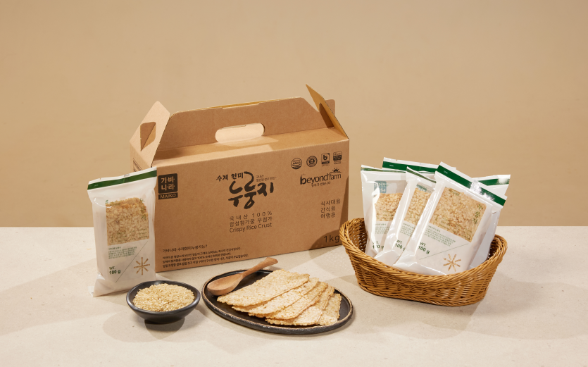 마이코 국내산 현미 수제 누룽지 선물세트60g*15개입 건강간식 - 이미지 3