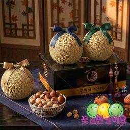 [2026추석]꽃길만걸어요 멜론(메론)7~9kg이상 3~4수